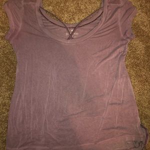 American eagle soft and sexy cross tee